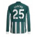 Manchester United Jadon Sancho #25 Kopio Vieras Pelipaita 2023-24 Pitkät Hihat